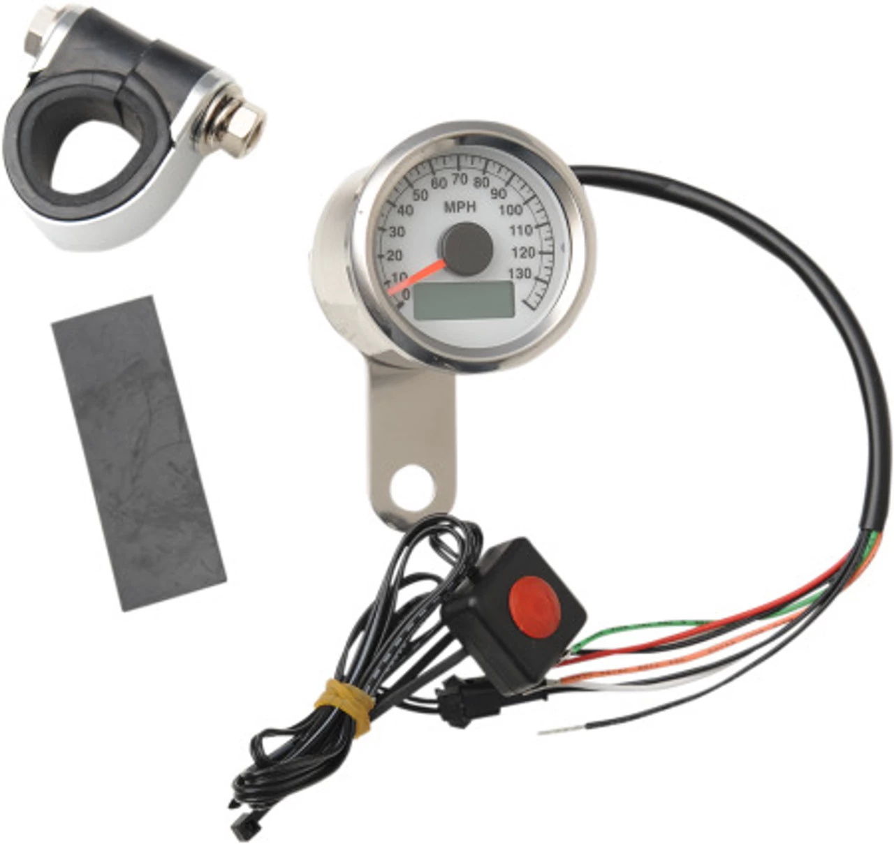 Drag Specialties - Programmable Mini Electronic Speedometer - 140 MPH 2 Drag Specialties - Programmable Mini Electronic Speedometer - 140 MPH - Image 2