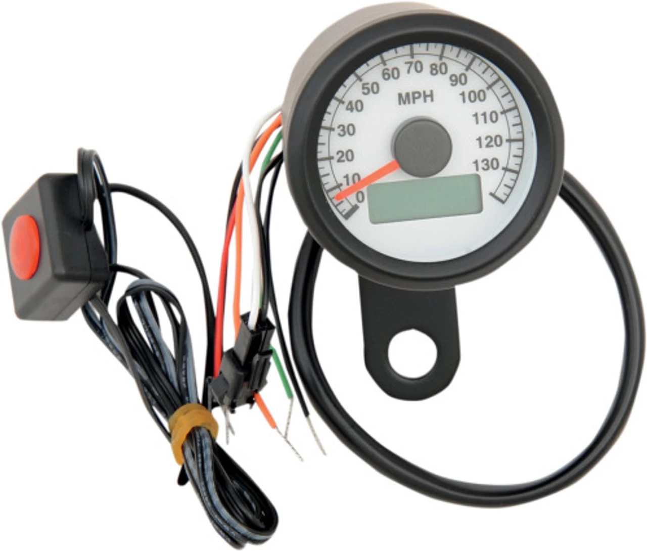 Drag Specialties - Programmable Mini Electronic Speedometer - 140 MPH 6 Drag Specialties - Programmable Mini Electronic Speedometer - 140 MPH - Image 6