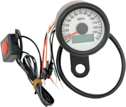 Drag Specialties - Programmable Mini Electronic Speedometer - 220 KM/H -Next stop, Motorcycle riding. drag specialties programmable mini electronic speedometer 220 kmh 52654.1695665124