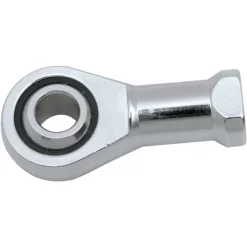 Drag Specialties - Self-Aligning Chrome Rod End W/ Hole (Each)