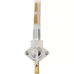 Drag Specialties - Straight Fuel Outlet 1/4" NPT Petcock - Chrome