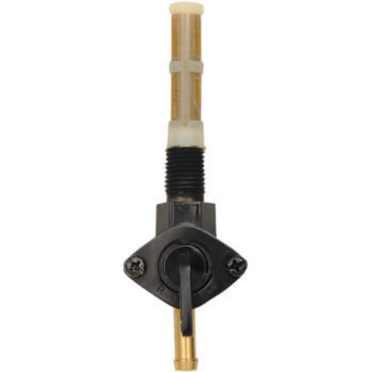 Drag Specialties - Straight Fuel Outlet 1/4" NPT Petcock - Gloss Black 1 Drag Specialties - Straight Fuel Outlet 1/4" NPT Petcock - Gloss Black