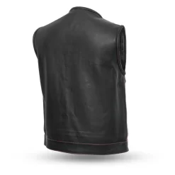 First Mfg - Bandit Leather Vest 7 First Mfg - Bandit Leather Vest -Next stop, Motorcycle riding. first mfg bandit leather vest 78631.1691086044