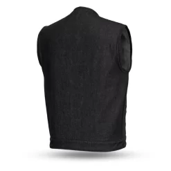 First Mfg Haywood Denim Vest 8 First Mfg Haywood Denim Vest -Next stop, Motorcycle riding. first mfg haywood denim vest 76843.1695664586