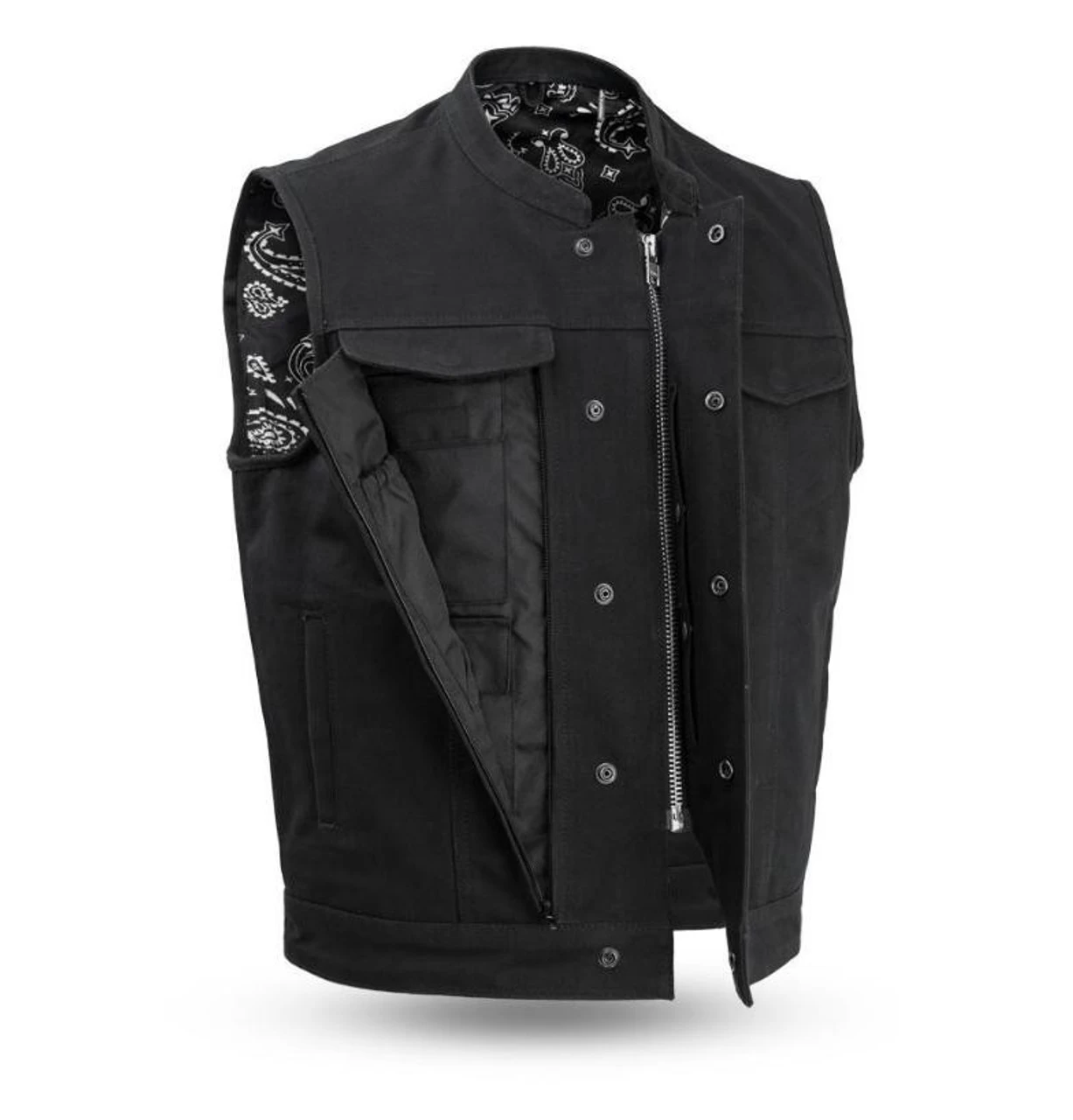 First Mfg Highland V2 Canvas Vest- 2XL (Open Box) 3 First Mfg Highland V2 Canvas Vest- 2XL (Open Box) - Image 3