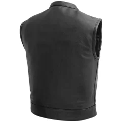 First Mfg - Lowrider Motorcycle Leather Vest -Next stop, Motorcycle riding. first mfg lowrider motorcycle leather vest 03346.1690483832