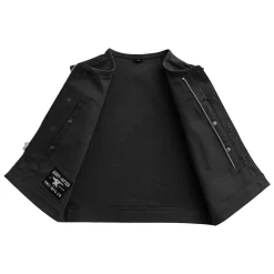 First Mfg - Lowside Canvas Vest (Black) 8 First Mfg - Lowside Canvas Vest (Black) -Next stop, Motorcycle riding. first mfg lowside canvas vest black 39708.1690482649