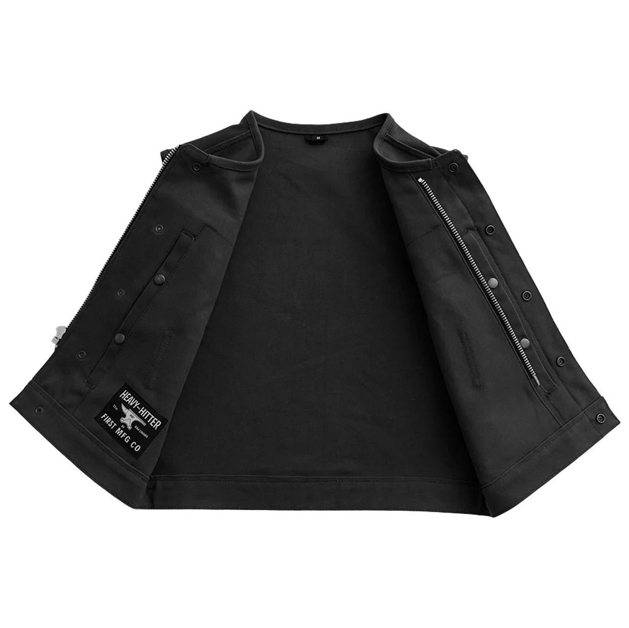 First Mfg - Lowside Canvas Vest (Black) 4 First Mfg - Lowside Canvas Vest (Black) - Image 4