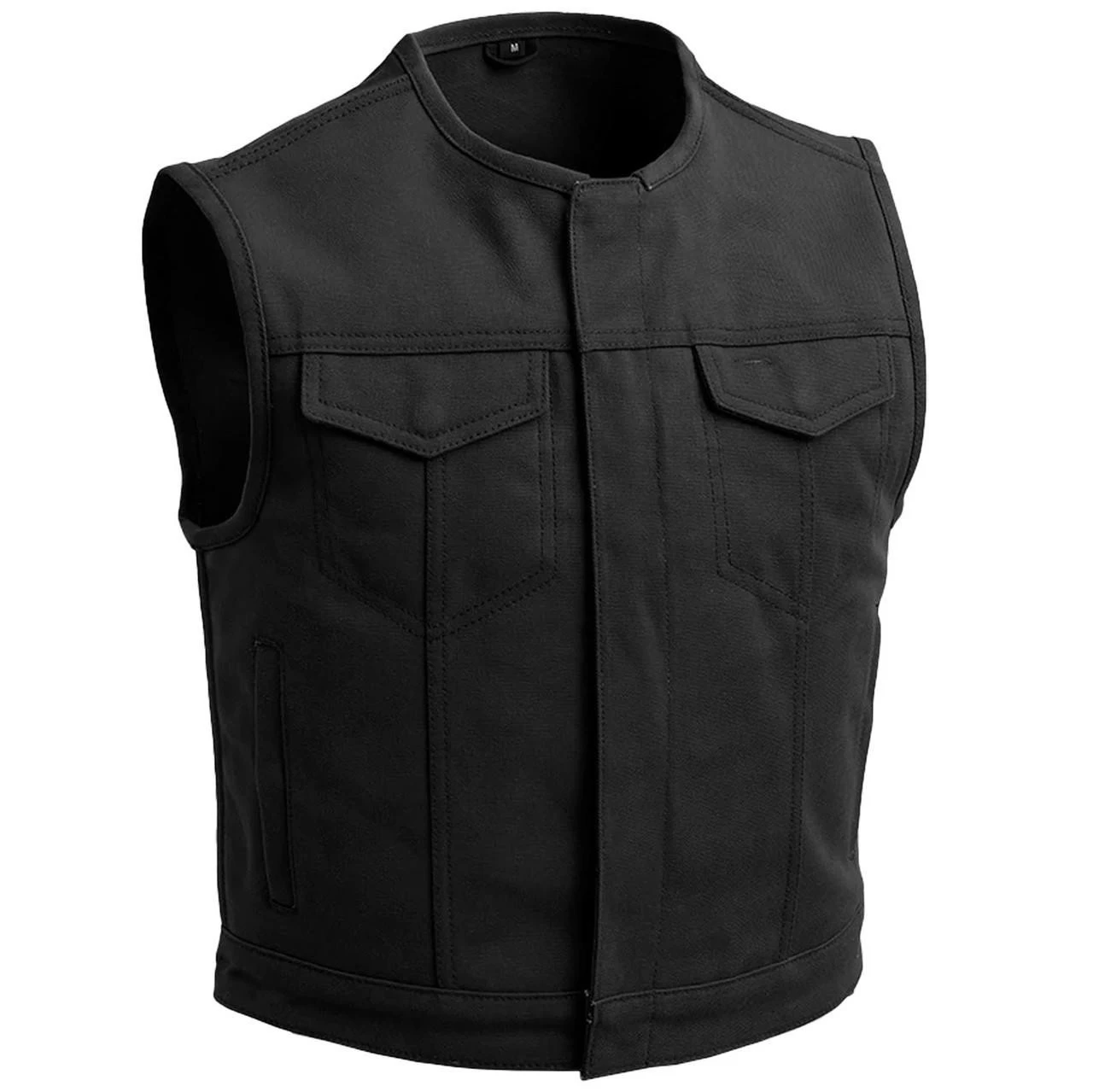 First Mfg - Lowside Canvas Vest (Black) 1 First Mfg - Lowside Canvas Vest (Black)
