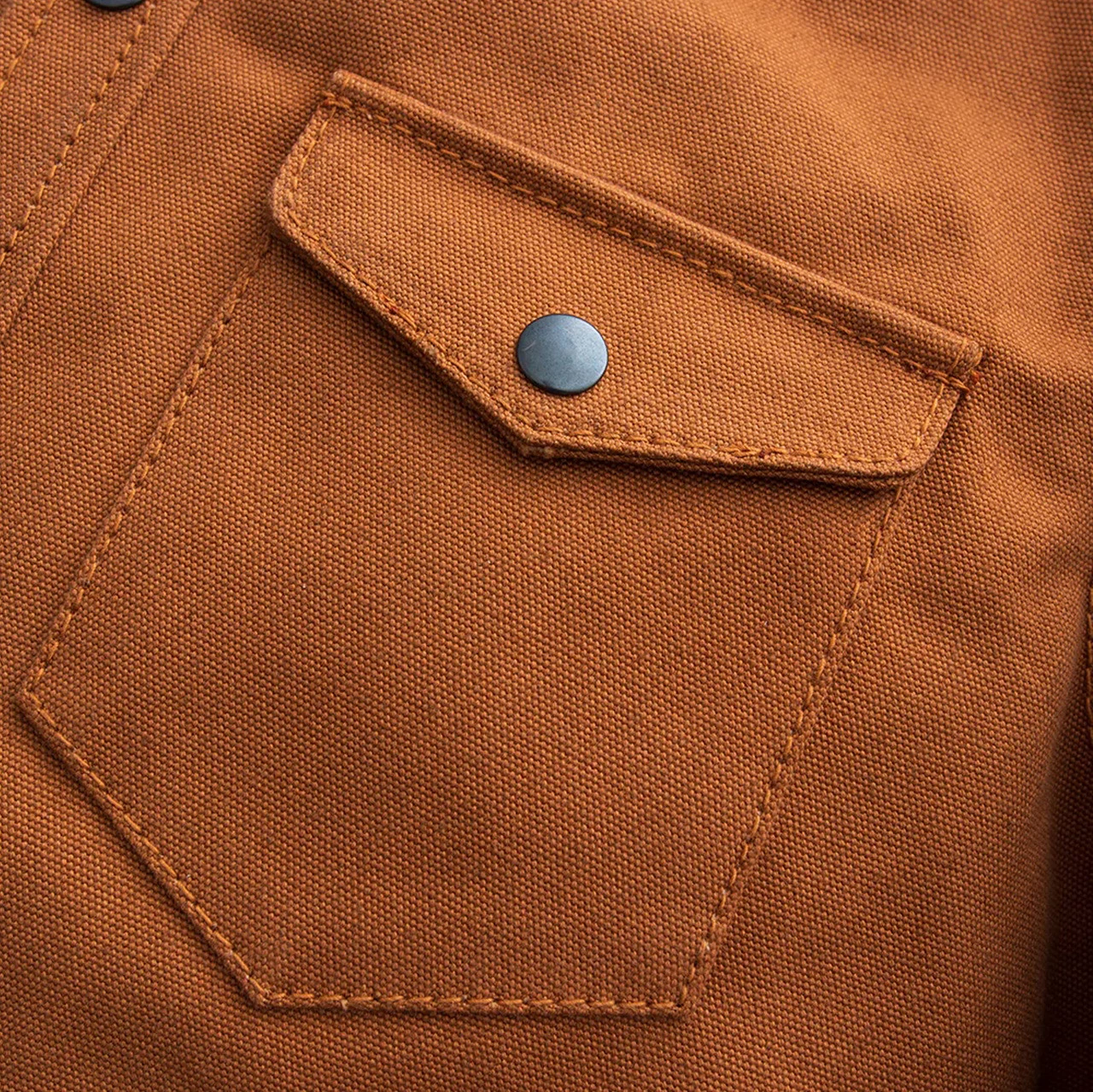 First Mfg - Men's Brawn Motorcycle Canvas Shirt 5 First Mfg - Men's Brawn Motorcycle Canvas Shirt - Image 5