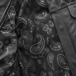 First Mfg - Men's Cinder Cafe Style Leather Jacket - Grey Stitch -Next stop, Motorcycle riding. first mfg mens cinder cafe style leather jacket grey stitch 18926.1700940261