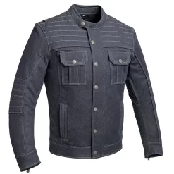 First Mfg - Men's Rowdy Thunder Denim Motorcycle Jacket