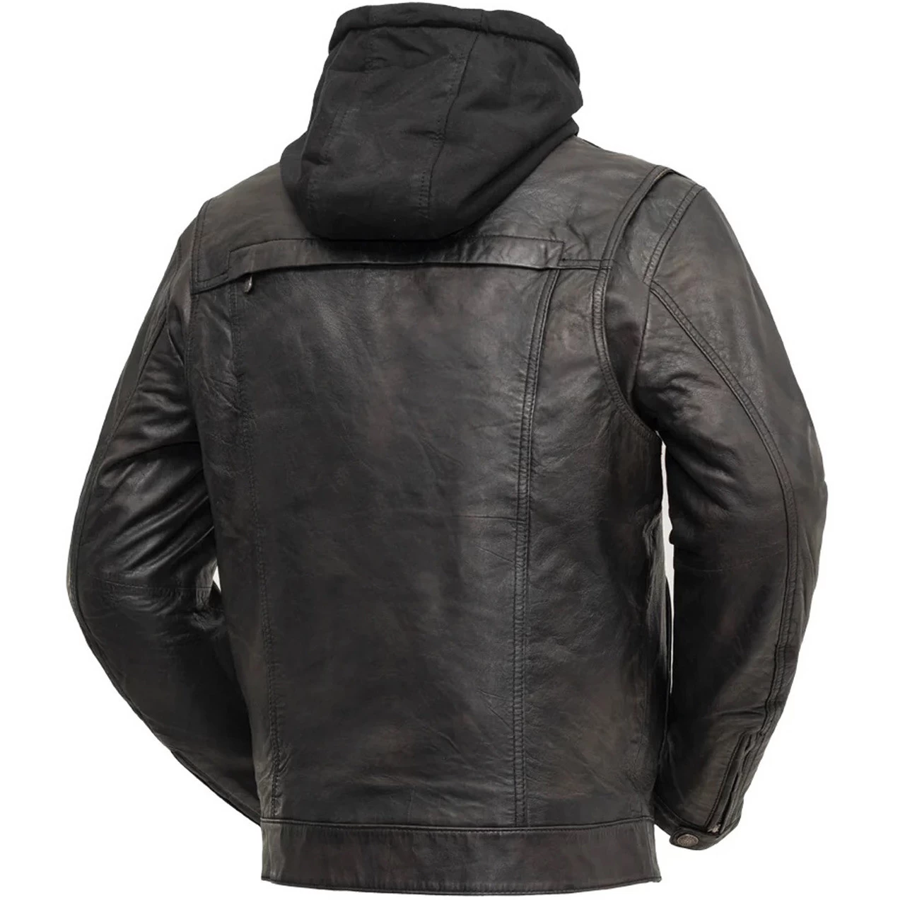 First Mfg - Men's Vendetta Motorcycle Leather Jacket 2 First Mfg - Men's Vendetta Motorcycle Leather Jacket - Image 2