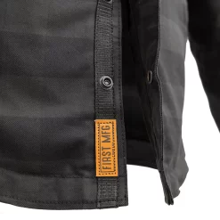 First Mfg - Spartan Motorcycle Flannel Shirt -Next stop, Motorcycle riding. first mfg spartan motorcycle flannel shirt 05863.1700941397