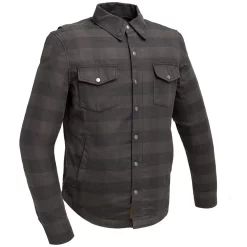 First Mfg - Spartan Motorcycle Flannel Shirt