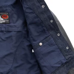 First Mfg. - Women's Holli Motorcycle Denim/Leather Jacket 12 First Mfg. - Women's Holli Motorcycle Denim/Leather Jacket -Next stop, Motorcycle riding. first mfg womens holli motorcycle denimleather jacket 85200.1690481606