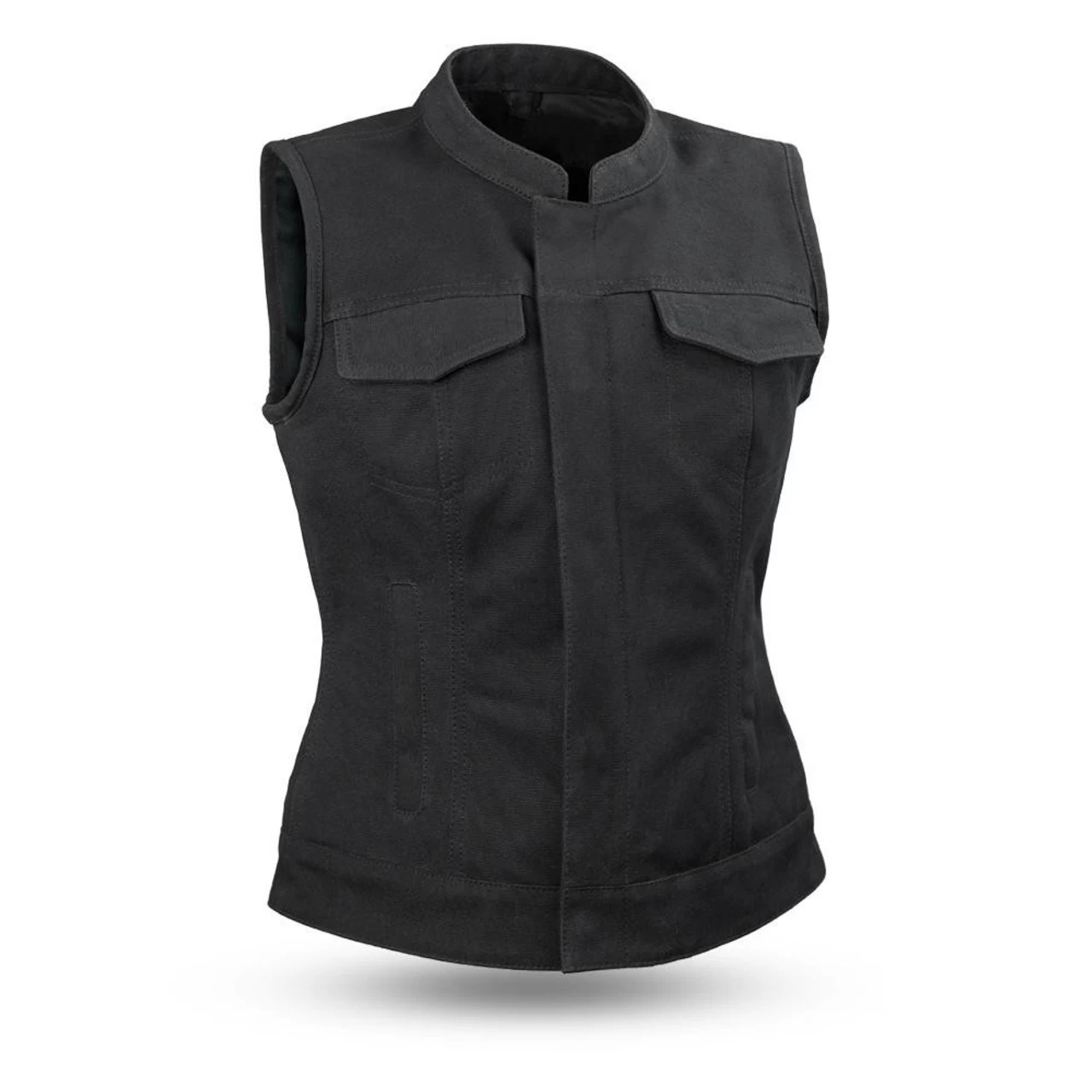 First Mfg - Women's Ludlow Canvas Vest 1 First Mfg - Women's Ludlow Canvas Vest