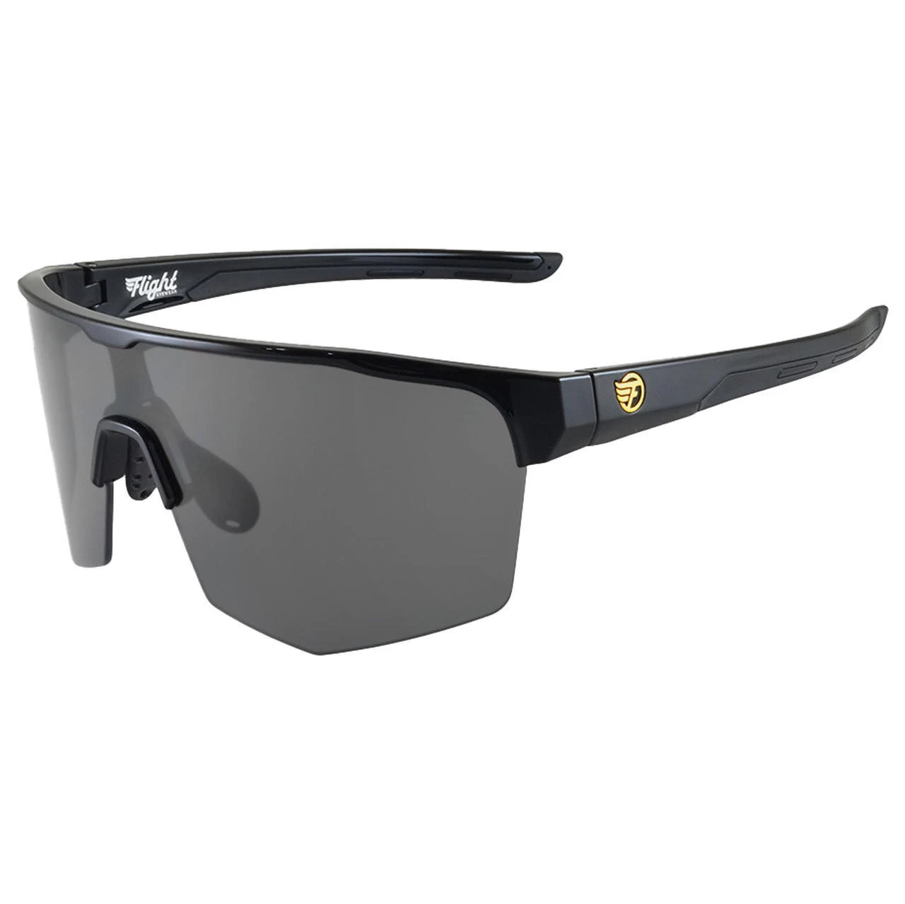 Flight Eyewear Accelerator Sport Sunglasses - Black 1 Flight Eyewear Accelerator Sport Sunglasses - Black