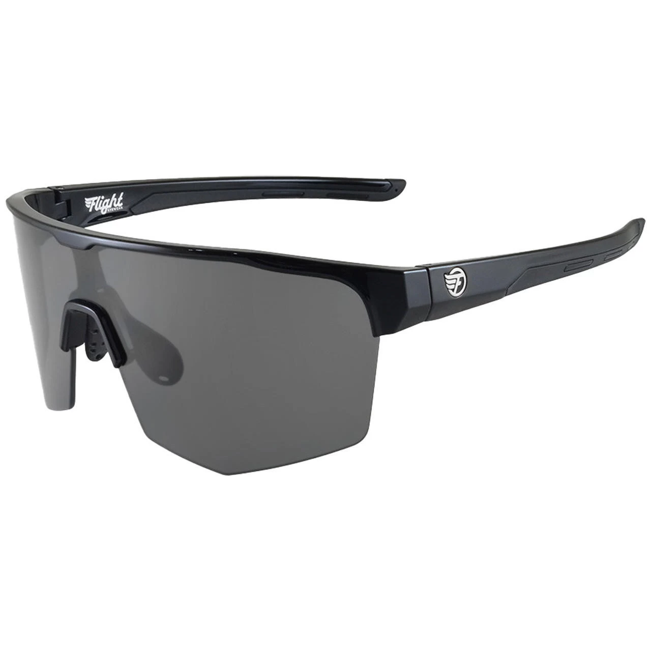 Flight Eyewear Accelerator Sport Sunglasses - Black 2 Flight Eyewear Accelerator Sport Sunglasses - Black - Image 2