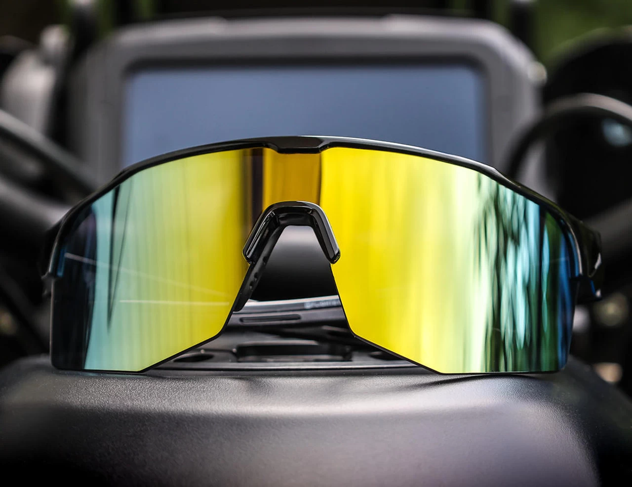 Flight Eyewear Accelerator Sport Sunglasses - Gold 5 Flight Eyewear Accelerator Sport Sunglasses - Gold - Image 5