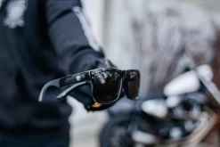 Flight Eyewear Benny V2 Square Sunglasses - Black Frames/ Smoke Lenses -Next stop, Motorcycle riding. flight eyewear benny v2 square sunglasses black frames smoke lenses 45747.1691086440