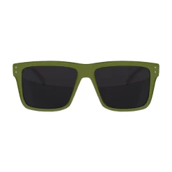 Flight Eyewear Benny V2 Square Sunglasses - OD Green Checkers