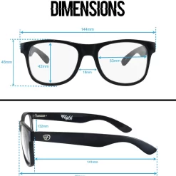 Flight Eyewear Elwood Classic Sunglasses - Crystal Blue Frames/ Blue Lenses -Next stop, Motorcycle riding. flight eyewear elwood classic sunglasses crystal blue frames blue lenses 83043.1690483486