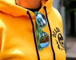 Flight Eyewear Elwood Classic Sunglasses - Crystal Blue Frames/ Blue Lenses -Next stop, Motorcycle riding. flight eyewear elwood classic sunglasses crystal blue frames blue lenses 89485.1690482399