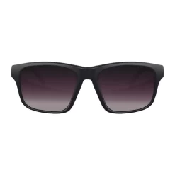Flight Eyewear Rush Square Sunglasses - Black Frames/ Smoke Gradient Lenses