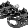 Flo Motorsports - Black BMX Style Footpegs - Large