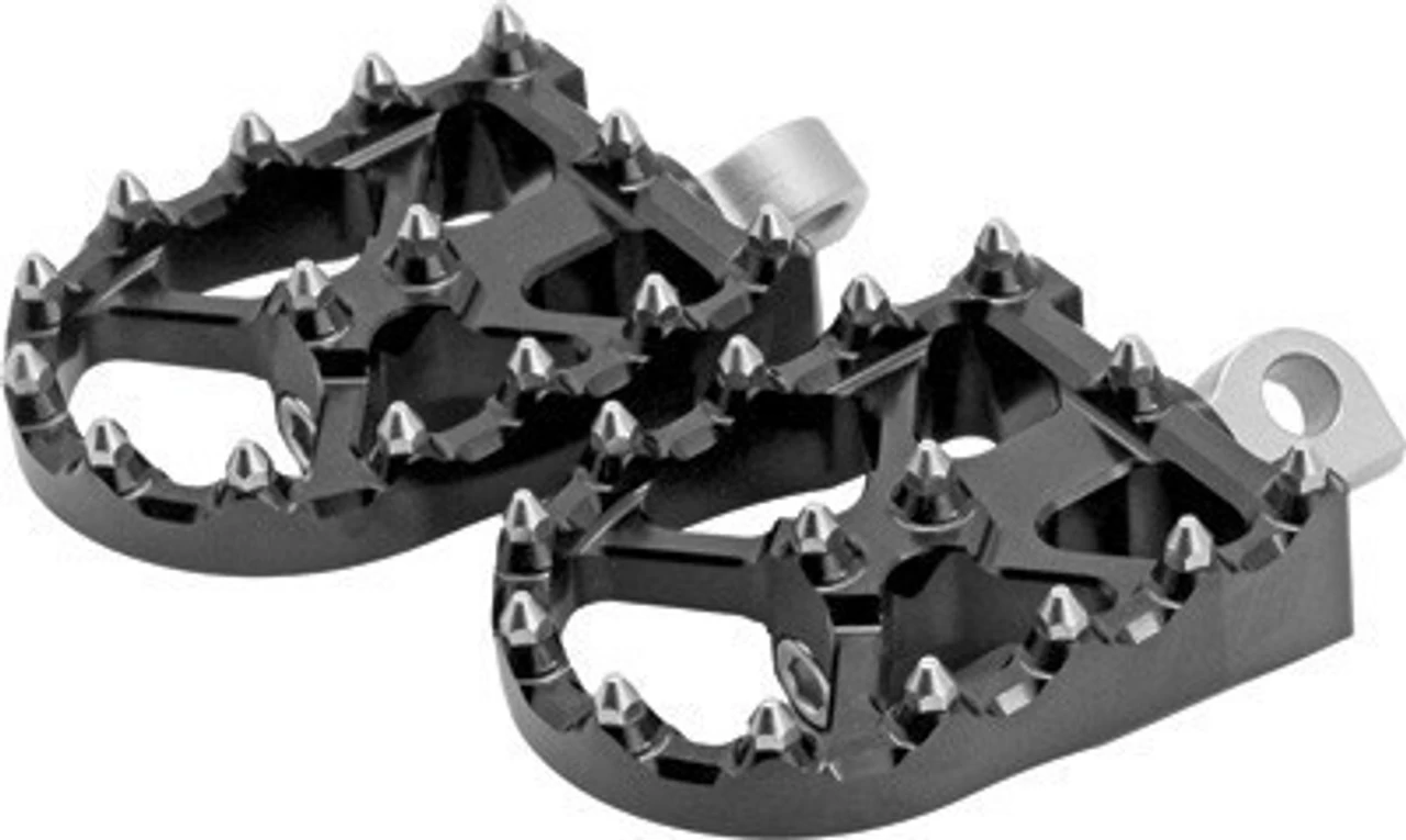 Flo Motorsports - Black BMX Style Footpegs - Large 1 Flo Motorsports - Black BMX Style Footpegs - Large