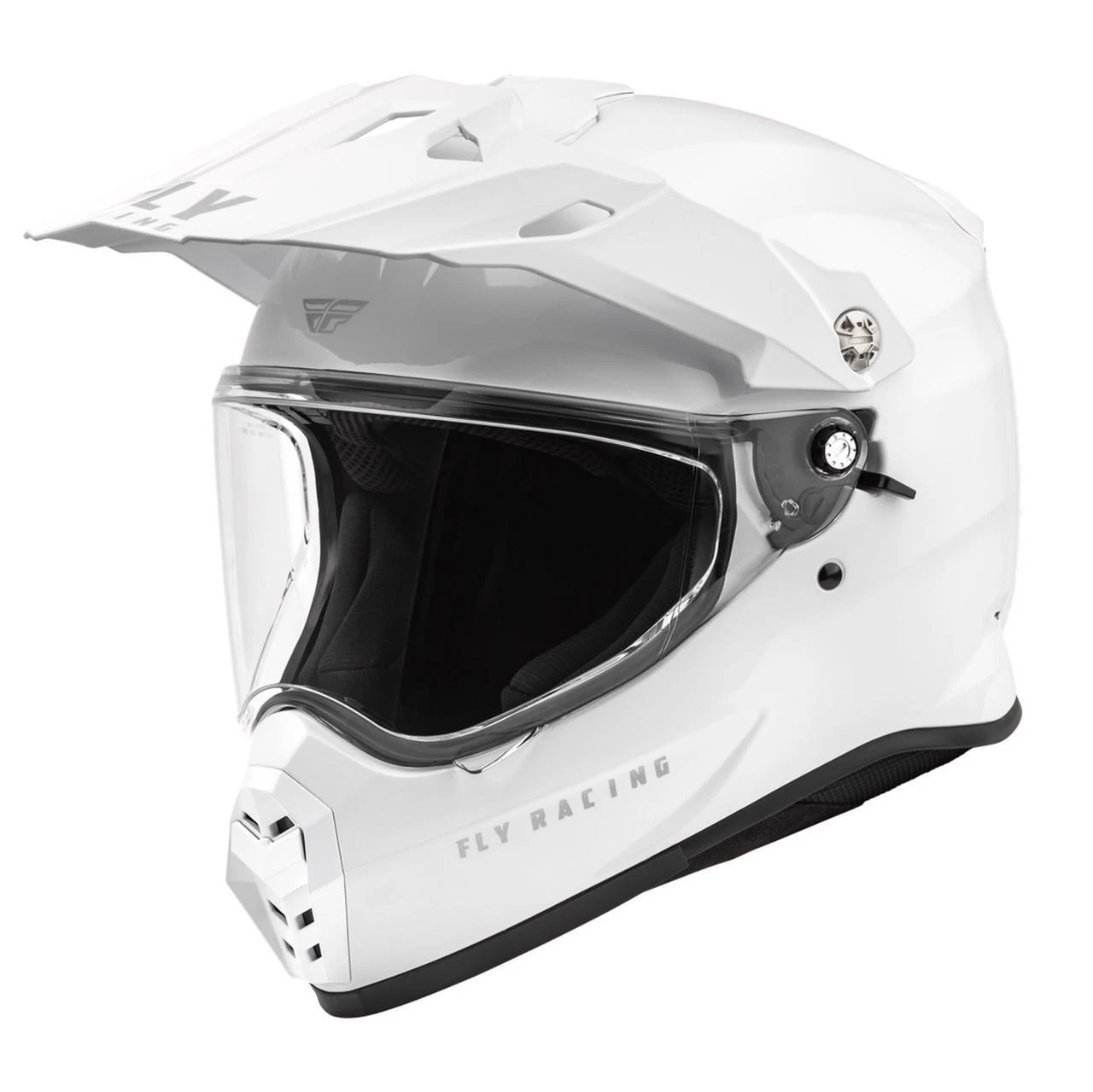 Fly Racing - Trekker Solid Helmet - White