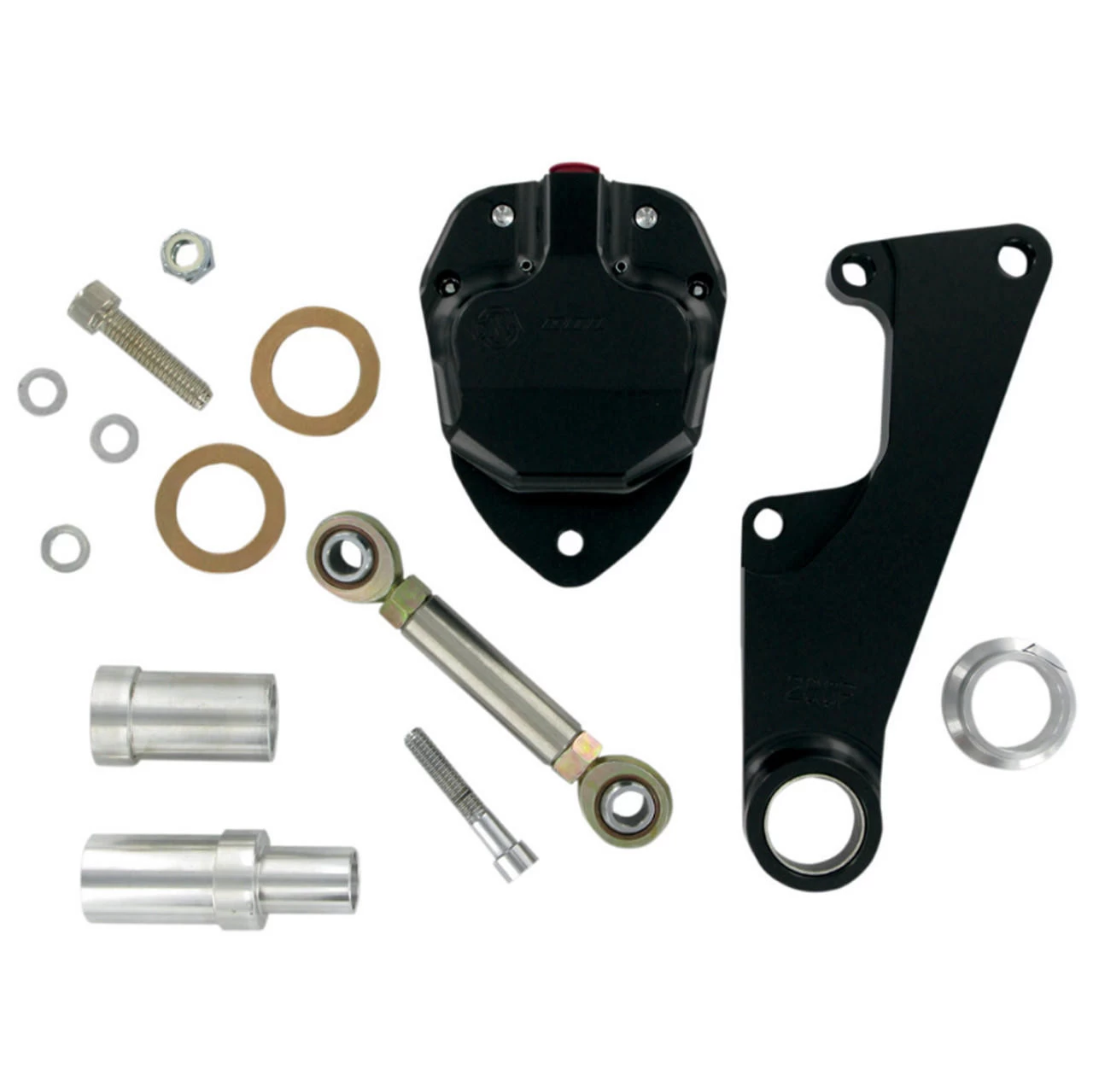 GMA - Classic Black Contrast 2-Piston Front Brake B-Caliper (Single Disc) 2 GMA - Classic Black Contrast 2-Piston Front Brake B-Caliper (Single Disc) - Image 2