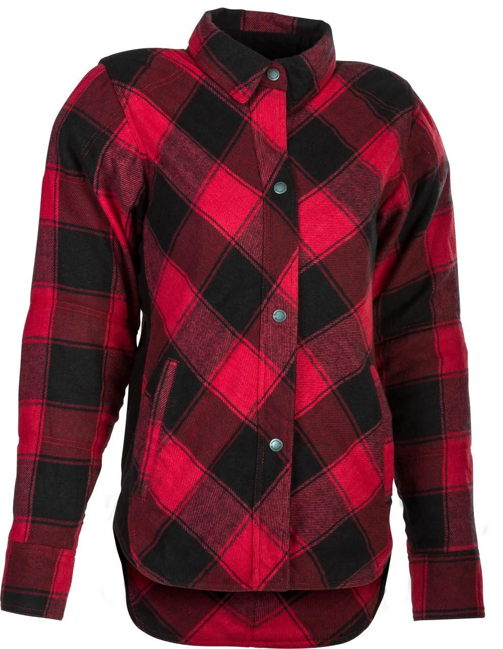Highway 21 Women's Rogue Flannel - Red/Blk 1 Highway 21 Women's Rogue Flannel - Red/Blk