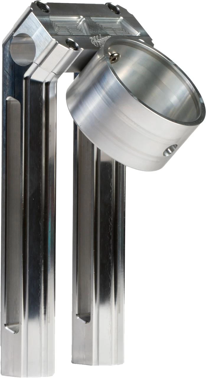 Hofmann Designs - H/D Billet Speedo Mount - Raw (Designed Specifically For Hofmann-Designs Risers) 1 Hofmann Designs - H/D Billet Speedo Mount - Raw (Designed Specifically For Hofmann-Designs Risers)