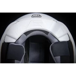 Icon - Airflite Peacekeeper Rubatone Helmet - White -Next stop, Motorcycle riding. icon airflite peacekeeper rubatone helmet white 45811.1691085893