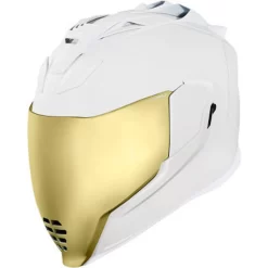 Icon - Airflite Peacekeeper Rubatone Helmet - White