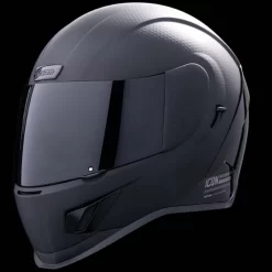 Icon - Airform™ Dark Helmet - Matte Black -Next stop, Motorcycle riding. icon airform dark helmet matte black 15561.1690318092