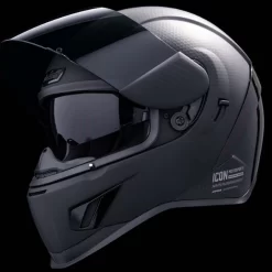 Icon - Airform™ Dark Helmet - Matte Black -Next stop, Motorcycle riding. icon airform dark helmet matte black 69654.1690316670