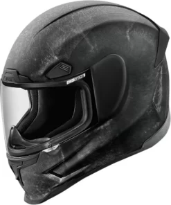 Icon - Black Airframe Pro Full-Face Helmet - Construct
