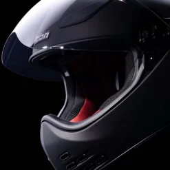 Icon - Domain™ Rubatone Helmet - Matte Black -Next stop, Motorcycle riding. icon domain rubatone helmet matte black 16077.1690318365