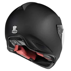 Icon - Domain™ Rubatone Helmet - Matte Black -Next stop, Motorcycle riding. icon domain rubatone helmet matte black 69862.1690318048