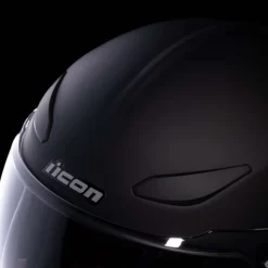 Icon - Domain™ Rubatone Helmet - Matte Black -Next stop, Motorcycle riding. icon domain rubatone helmet matte black 73806.1690317641