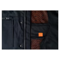 Icon -Men's Upstate Canvas CE™ Jackets - National, Black -Next stop, Motorcycle riding. icon mens upstate canvas ce jackets national black 53664.1695664977