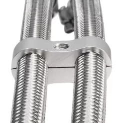 Jagg - 6 Ft. Stainless-Steel Braided Oil Hose Upgrade Kit -Next stop, Motorcycle riding. jagg oil coolers jagg 6 ft stainless steel braided oil hose upgrade kit 57464.1690491199