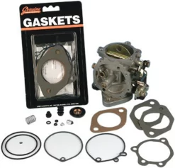 James Gaskets - Carb Rebuild Kit - Fits All Keihin CV Carbs '76-'89
