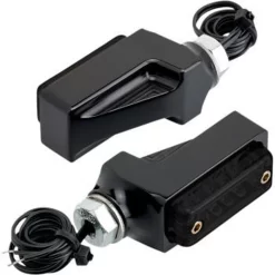 Joker Machine - Black LED Turn Signal W/ Amber Lens