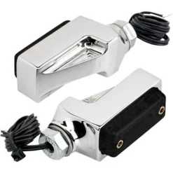 Joker Machine - Chrome LED Turn Signal W/ Amber Lens