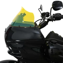 Klock Werks - 9" Yellow Ice Kolor Flare™ Windshield For H-D FXRP Style Fairings -Next stop, Motorcycle riding. klock werks 9 yellow ice kolor flare windshield for h d fxrp style fairings 10345.1690316919