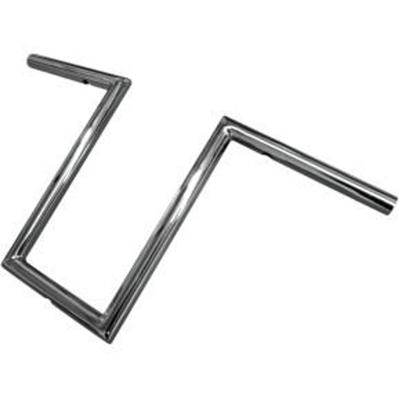 LA Choppers - Chrome 1" Old School 12" Narrow Z Handlebar 2 LA Choppers - Chrome 1" Old School 12" Narrow Z Handlebar - Image 2